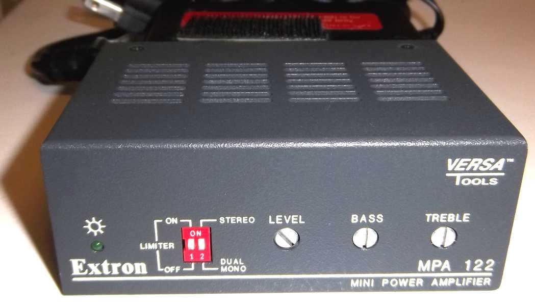 Extron MPA-122 miniature stereo audio amplifier